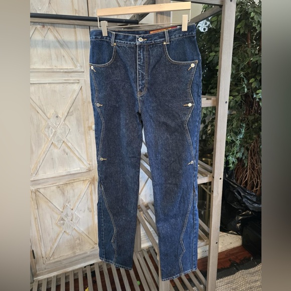 Rare Htf Vintage Lawman Western denim